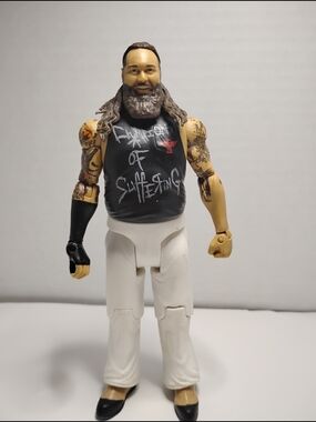 WWE Elite Bray Wyatt Action Figure - Black Tank, White Pants
